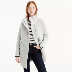 J.Crew Cocoon Coat Italian Wool, size 2